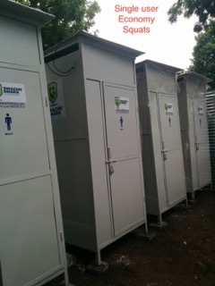 Portable Economy Toilet Cabins