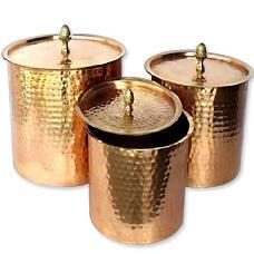 Metal Copper Canisters