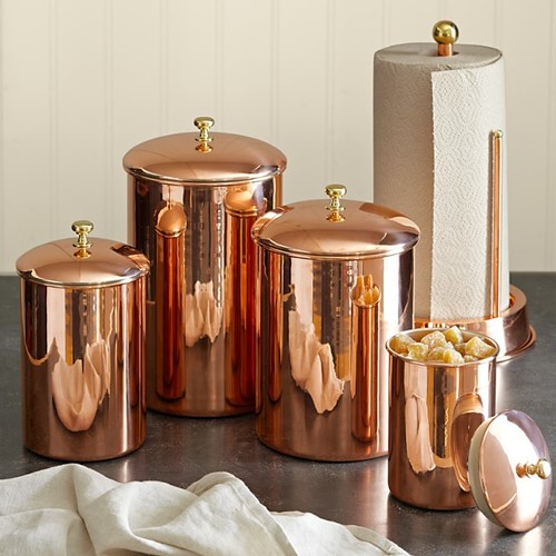 100% Copper Canisters