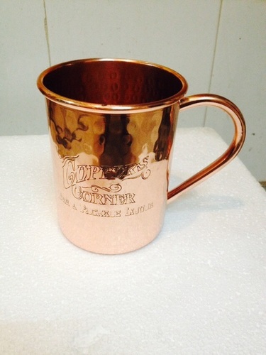Metal Etched Copper Mugs