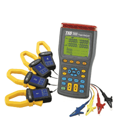 Grey 3 Phase Power Analyser