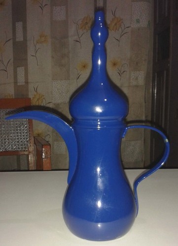 Navy Blue Designer Arabic Coffee Pot