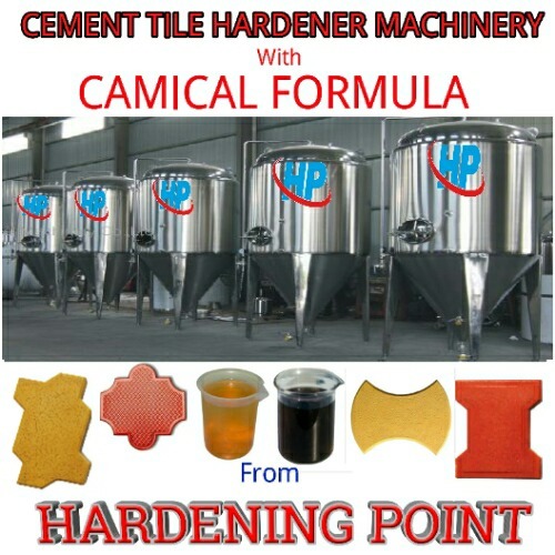 Tiles Hardener Making Machine