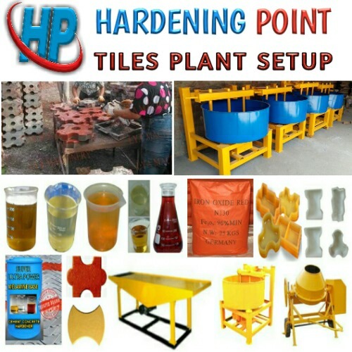 Interlocking Tiles Making Plant Setup