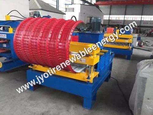 roofing sheet crimping machine