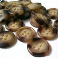 Light Brown Polyester Shirt Button