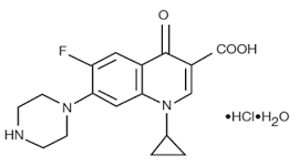 Ciprofloxacin Hcl C17H19Clfn3O3