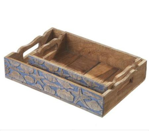 Antique Wooden Trays