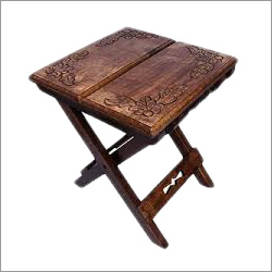 Wooden Folding Stool