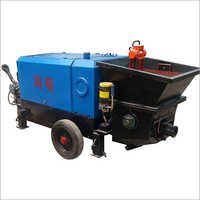 Portable Concrete Pump - Capacity: 8 Mâ³/h, Dimensions: 2990x1200x1140 Mm | Features: Durable Parts, Adjustable Flux, Easy Operation, Low Consumption, High Efficiency