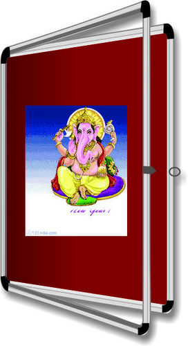 Notice Board With Cover