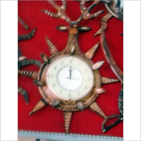 Fancy Wall Clock - Wood, Round Shape, Polished Surface, 400-1500 Grams | Mesmerizing Design, Elegant Look, Eye-catching Pattern, Lightweight and Durable