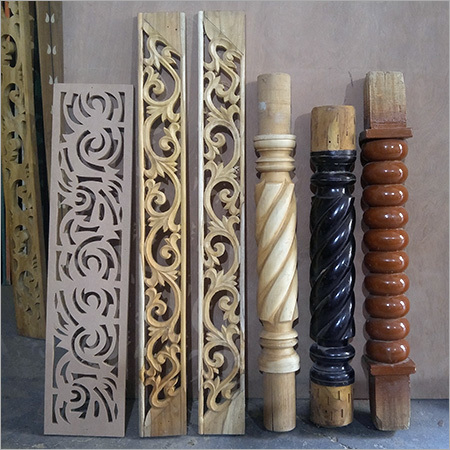 Designer Wooden Molding - Polished Wood, Various Designs & Sizes | Termite Resistance, Contemporary Style, Trendy Look