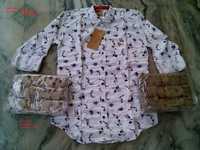 Printed Readymade Shirts - Cotton, Customized Sizes Available, Floral Print Design | Classic Collar, Lightweight, Anti-wrinkle, Cool Dry, Washable, Plus Size Options