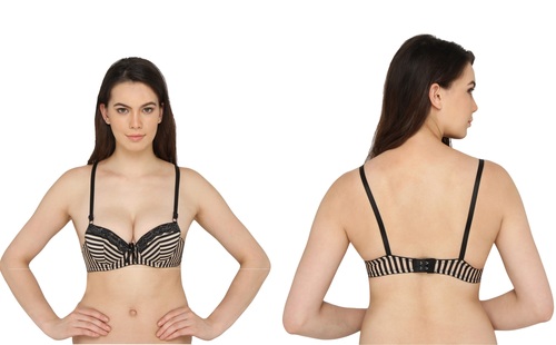 Vivity Women's Push-up Beige Bra