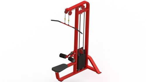 Lat Pulley With Rowing