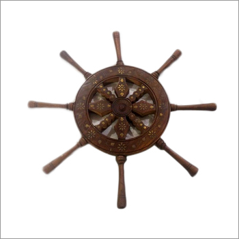 Wooden Decorative Item - Polished Wood, Indian Art Style | Durable, Easy to Clean, Trendy Artificial Design