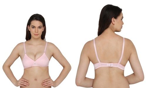 Vivity Women's Push-up Pink Bra