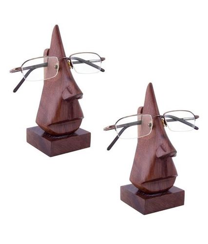 Wooden spectacle holder