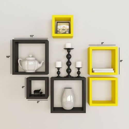 Wall Mount Wooden Shelves