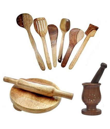 Dandicrafted Wooden Ladle Set