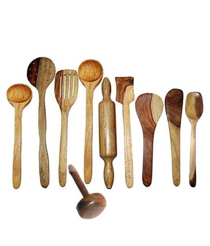 Traditional Wooden ladle set