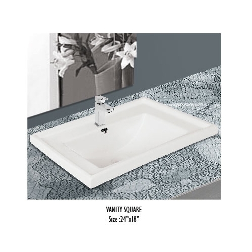 Square Table Top Basin
