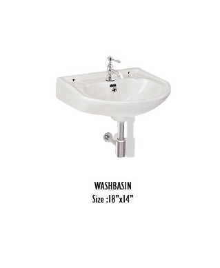 Corner Wash Basins