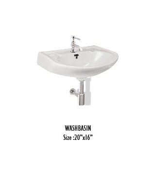 Wall Mounted Wash Basin