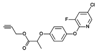 Clodinafop-propargyl - Analytical Standard Grade, 98% Purity | White To Creamish Colored Free Flowing Powder, C17h13clfno4, Molecular Weight 349.74