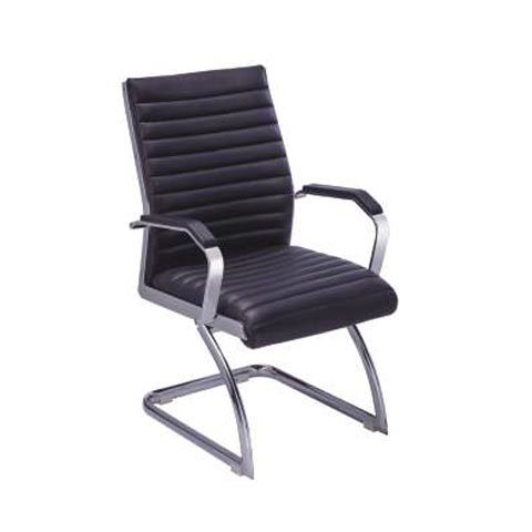 Machine Made Black Visitor Office Chair