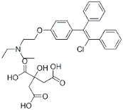 Clomifene Citrate C32H36Clno8