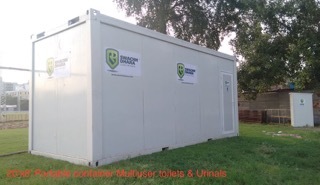 Container Portable Economy Toilets