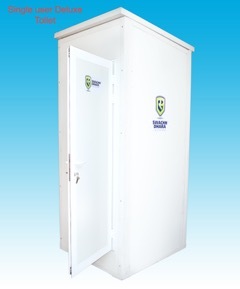 Luxury Portable Container Toilet
