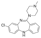 Clozapine C18H19Cln4