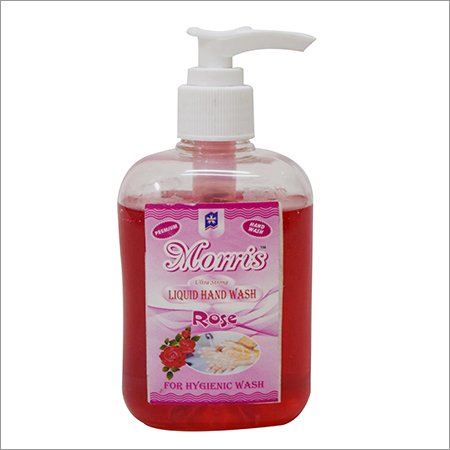Morris Liquid Hand Wash - Plastic Bottle 15x7x5 cm, Pink, 250ml | Gentle Formula, Pleasant Scent, Easy To Use