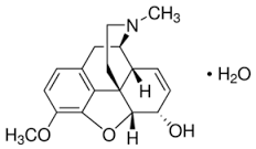 Codeine hydrochloride dihydrate - reference spectrum