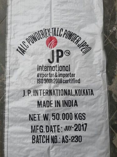 Talc Powder Jp20 - Application: Industrial