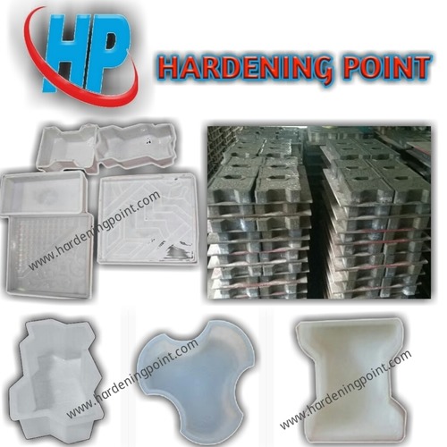 Tiles Mould - Plastic Material, Lightweight Design, Grey Color | Smooth Finish, Multiple Shapes for Elegant Paver Applications