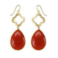 Costume Earrings - Shape: Pear