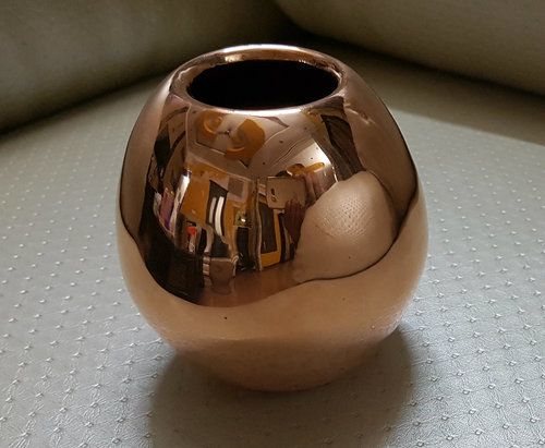 Brass Vase Bottom Diameter: 4 Inch (In)