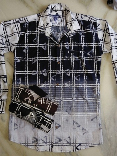 Cotton Stylish Check Shirt
