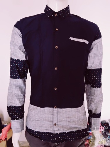 Cotton Mens Long Sleeve Shirt