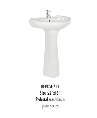 Pedestal Wash Basin
