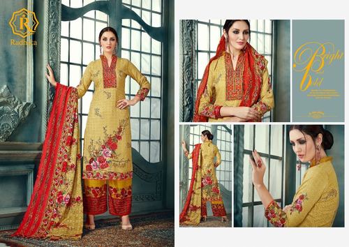Pashmina Suit - Soft Pashmina, 54 Inch Length, 40 Inch Bottom, 2.25 M Dupatta | Elegant Design, Ready to Wear, Multiple Sizes