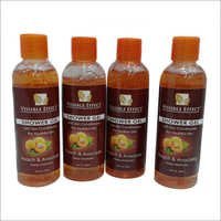 Shower Gel - Natural Ingredients, 200 Ml Leak Proof Packaging | Orange Apricot Scent, Thick Lather, Chemical-free, Irritation Prevention, Longer Shelf Life