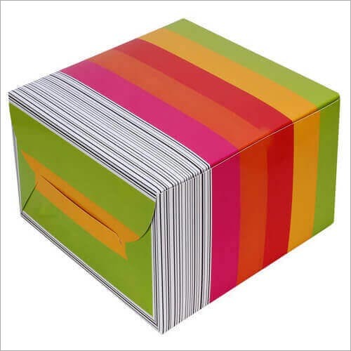 Multicolour Pastry Box