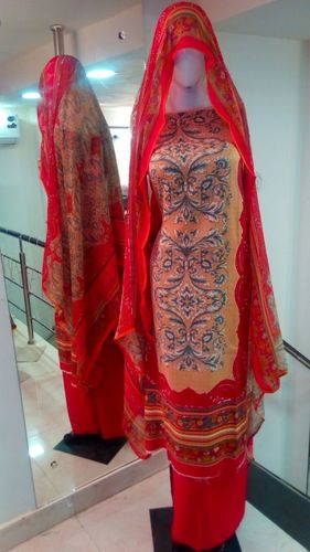 Printed Pashmina Suit