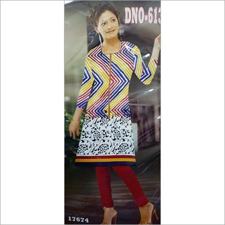Semi Rayon Kurtis