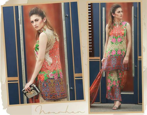 Pashmina with digital printed